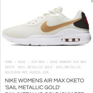 Nike Air Max Oketo gold 9